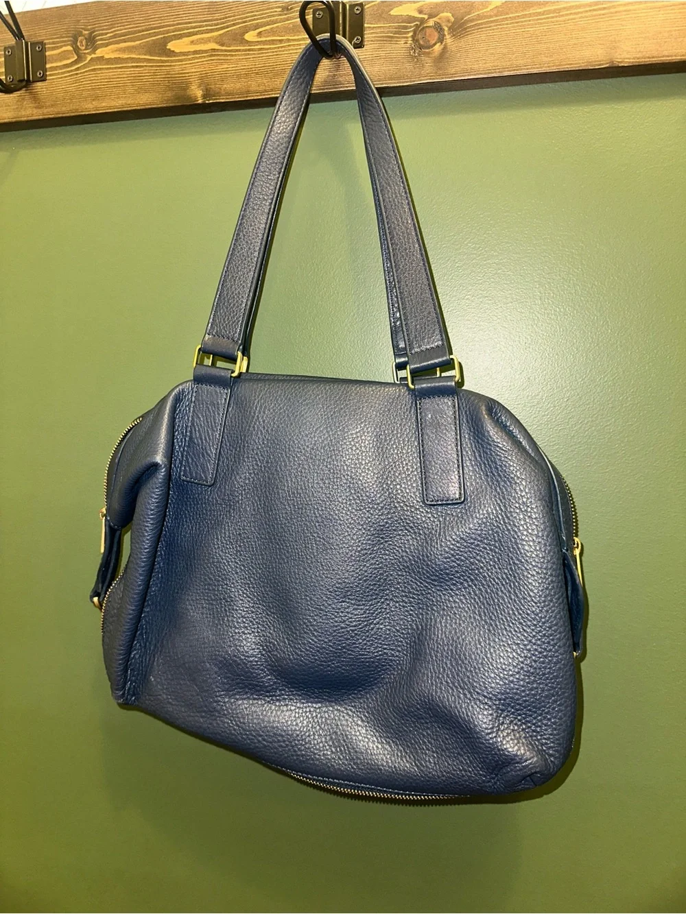 Fossil Preston Satchel Retro Leather Bag ZB6605